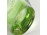 Mid century halványzöld művészi fújt üveg váza 13.5 cm