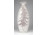 Retro nagyméretű jelzett fehér kerámia váza 29 cm