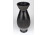 Régi nagyméretű nádudvari feketecserép váza 28 cm