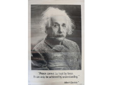 Eredeti Albert Einstein offset plakát