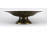 Indiai réz asztalközép kínáló tál 22.5 cm