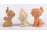 Retro sípolós gumi játék figura 3 darab