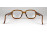 Retro borostyánsárga női VIENNALINE dioptriás szemüveg