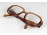 Retro borostyánsárga női VIENNALINE dioptriás szemüveg