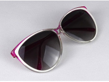 Vintage rózsaszín női napszemüveg
