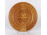 Erdély címeres fa tányér fali tányér 24.5 cm