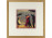 Keretezett színes nyomat - Jack Vettriano : Az éneklő komornyik 32.5 x 32.5 cm