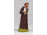 Kisméretű Santos Fouque kerámia ferences szerzetes figura 6.5 cm