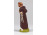 Kisméretű Santos Fouque kerámia ferences szerzetes figura 6.5 cm