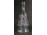 Régi jelzett hibátlan Monimpex üveg palack 27 cm