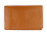 Régi használatlan barna bőr tárca pénztárca brifkó 10 x 15.5 cm
