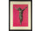 Jézus a kereszten keretezett nyomat vallási kegytárgy 39 x 31 cm