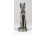 Egyiptomi dísztárgy fém szfinx macska 8 cm
