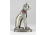 Egyiptomi dísztárgy fém szfinx macska 8 cm