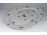 Régi sérült zöld Eton mintás Herendi porcelán pecsenyés tál 28 x 37 cm 1949