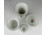 Régi virág mintás Herendi porcelán 4 darab