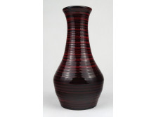 Mid century iparművész kerámia váza 21 cm