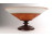 Jelzett nagyméretű olasz ARTE MURANO LEAN felirattal MURANOI üveg asztalközép kínáló tál