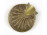 Kagylómintás réz hamutál 8.7 cm
