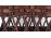 Barna színű bambusz újságtartó kosár 45 x 23.5 x 44 cm