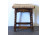 Antik gyékényülőkés kézi esztergált csavart díszes szék ülőke sámli