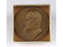 Régi Igor Kurcsatov bronz plakett