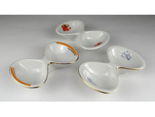 Retro porcelán asztali sótartó 3 darab