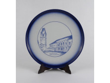 Hibátlan Delft kék osztrák porcelán tányér - PERCHTOLDSDORF 19.7 cm