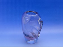 Fújtüveg BOHEMIA művészi váza