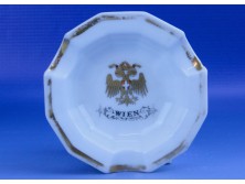 Régi osztrák porcelán hamutál WIEN