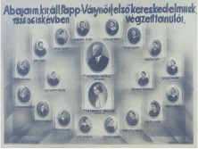 Régi bajai tablókép 1935-36