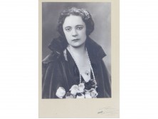 Antik RÓNAI fotográfia Blondel keretben 1926