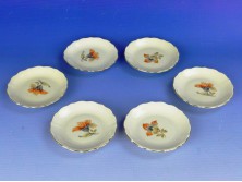 Régi BAVARIA porcelán tányér készlet 6 darab