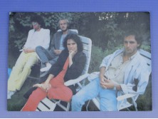 KFT zenekar színes dedikált kép 1990