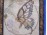 Antik keretezett pillangós goblein kép