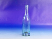 Antik fújt üveg palack 24 cm 3.5 dl