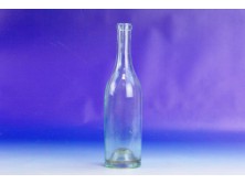 Antik fújt üveg palack 24 cm 3.5 dl