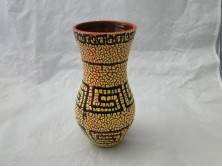 Jelzett retro Gorka jellegű váza 23,5 cm