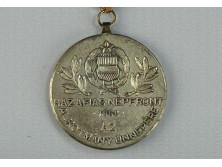 Régi HAZAFIAS NÉPFRONT sport érem 1960
