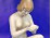 Hibátlan Wallendorf női porcelán akt