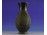 Régi fekete cserép váza 24 cm