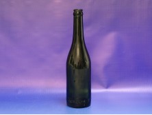 Antik KŐBÁNYAI  üveg sörös üveg 27 cm