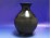 Régi vásárhelyi fekete cserép váza 