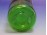 Hibátlan zöld pálinkás üveg 24 cm