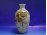 Nagyméretű jelzett vajszínű porcelán váza