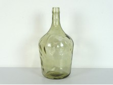 Antik lencsés üveg demizson 5 L