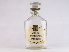 Régi Tokaji eszencia üveg palack 1968