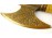Régi bronz fejes díszes csatabárd pár 90 cm