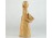 Jelzett kerámia női szobor 32 cm