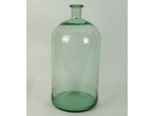 Antik nagyméretű fújtüveg palack